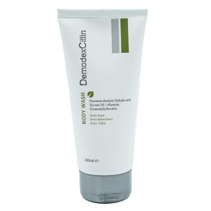 شامپو بدن دمودکسیلین مدل B W با رایحه بابونه مناسب برای پوست مختلط و چرب حجم 200 میلی لیتر